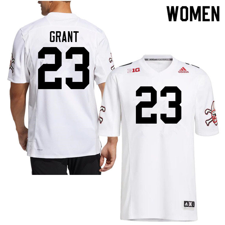 Women #23 Anthony Grant Nebraska Cornhuskers College Football Jerseys Sale-Strategy - Click Image to Close